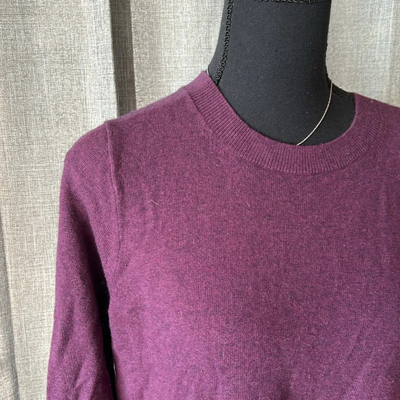 Purple J. Crew Sweater - Picture 2 of 5